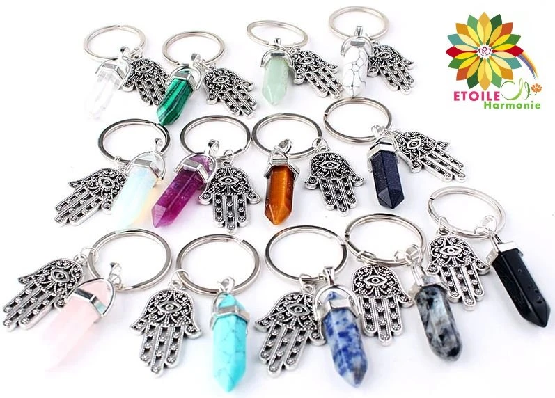 Porte Clés Fatima Avec Quartz 1 Porte Clés Fatima Avec Quartz