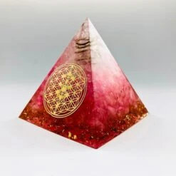 Pyramide Fleur De Vie Orgonite