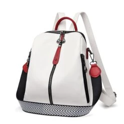 SAC A DOS CUIR FEMME -EtoileHarmonie Promos Boutique sac a dos cuir blanc femme 2 en 1 etoileharmonie