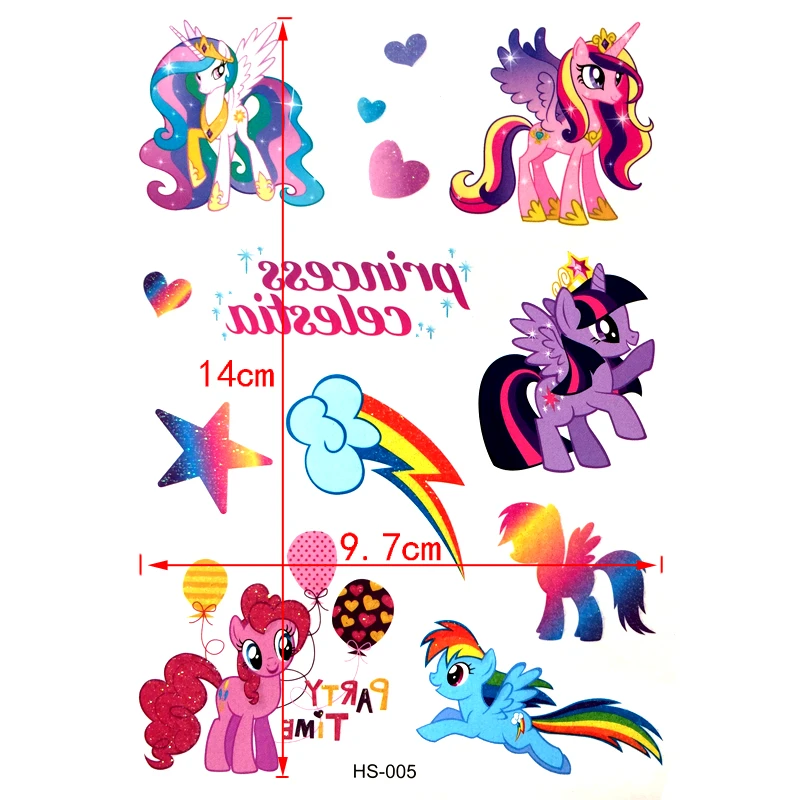 Tatouages éphémère Licorne Pour Enfants 2 Tatouages éphémère Licorne Pour Enfants – Image 2