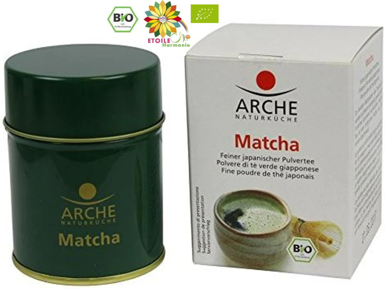 Poudre De Thé Vert Matcha - Arche 1 Poudre De Thé Vert Matcha - Arche