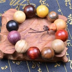 Bracelet Perles Bois Santal Bouddhiste - Fait Main -EtoileHarmonie Promos Boutique www etoileharmonie fr 3