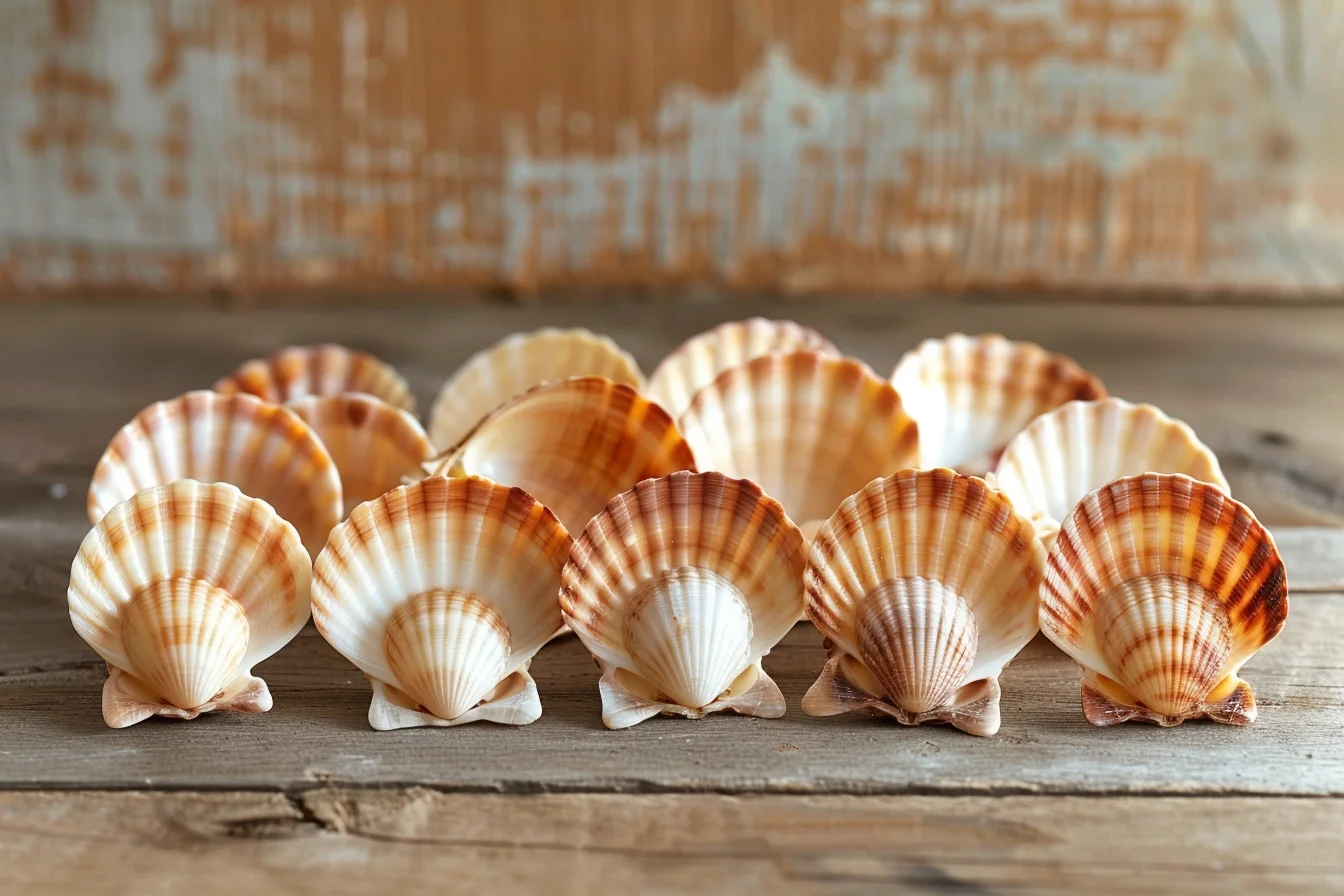 EtoileHarmonie Promos Boutique -EtoileHarmonie Promos Boutique coquilles saint jacques vides 262382113B 8 pieces